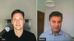 Video interview between two cyber experts